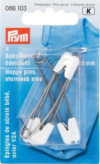  Prym Baby-Sicherheitsnadeln weiss