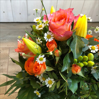 Blumenstrauss orange