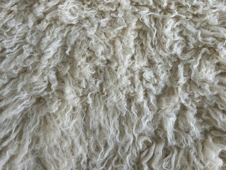 Langhaar Fellimitat Beige