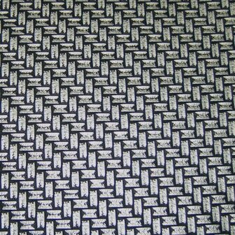 Lederimitat Musterung silber