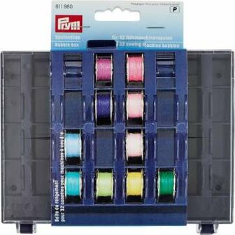 Prym Spulendose f&uuml;r 32 N&auml;hmaschinenspulen