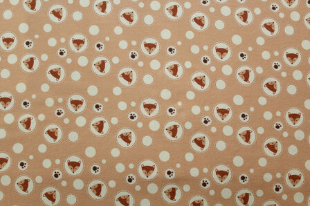 Baumwolljersey Fuchs