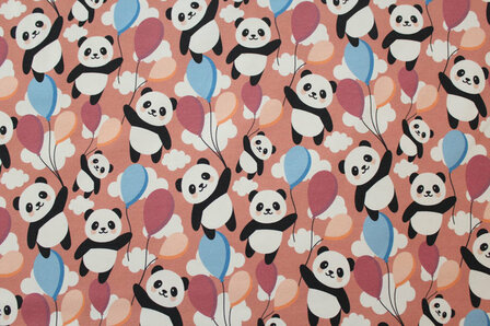 Baumwolljersey Pandas