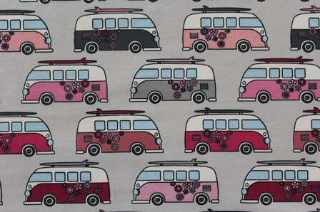 Baumwolljersey Hippiebus