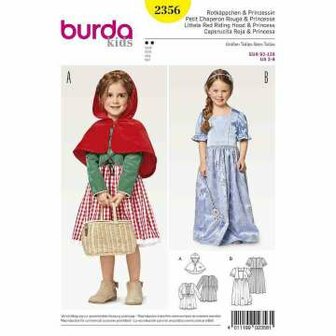 Burda Schnittmuster, Rotk&auml;ppchen und Prinzessin