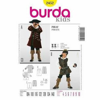 Burda Schnittmuster, Kinder Pirat