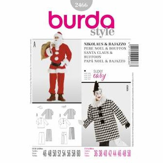 Burda Schnittmuster, Nikolaus und Bajazzo