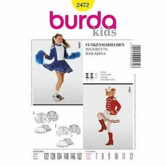 Burda Schnittmuster, Kinder Funkenmariechen