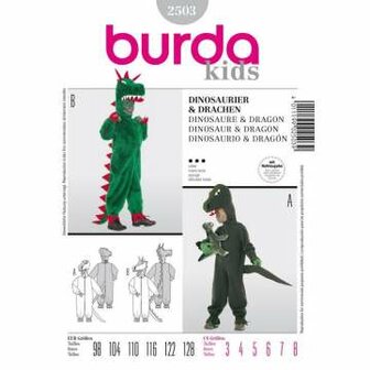 Burda Schnittmuster, Drache und Dinosaurier