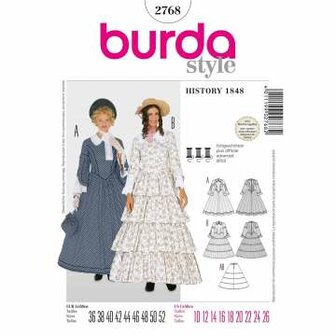 Burda Schnittmuster, History 1848 Dame