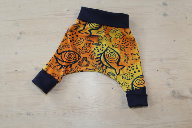 Mitwachshose Motiv Fisch