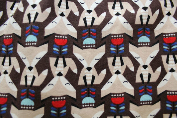 Mitwachshose Motiv Foxy Flowers