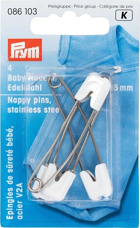  Prym Baby-Sicherheitsnadeln weiss