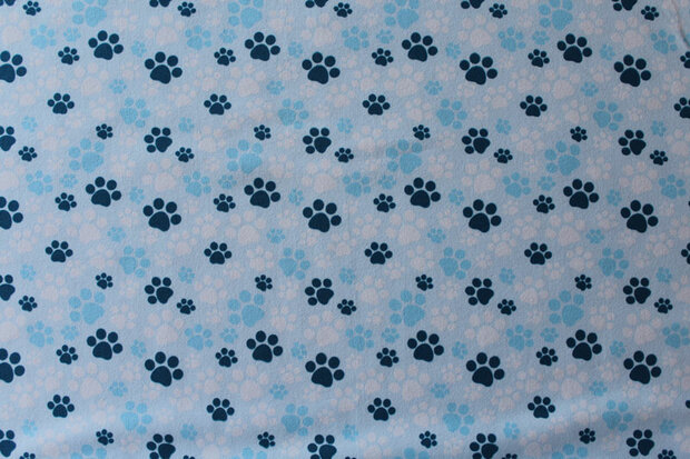  French Terry Hundepfoten