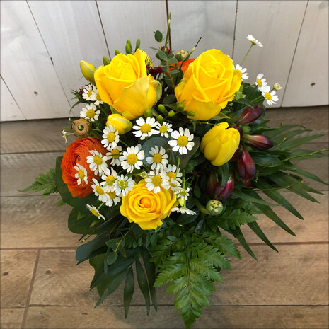 Blumenstrauss gelb