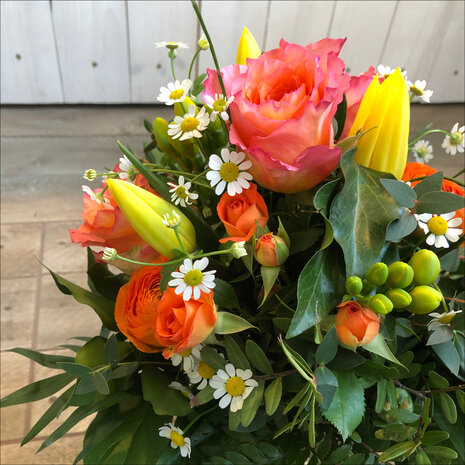 Blumenstrauss orange