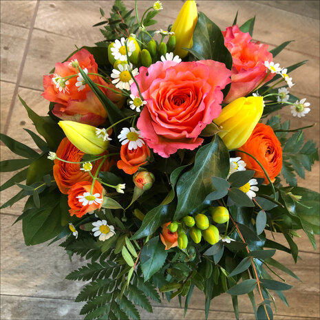 Blumenstrauss orange