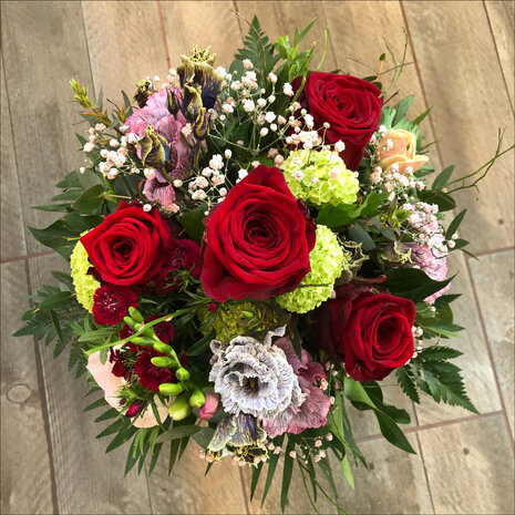 Blumenstrauss rot