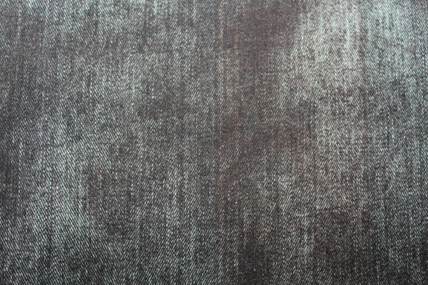 Baumwolljersey Jeansoptik