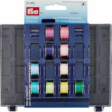 Prym Spulendose f&uuml;r 32 N&auml;hmaschinenspulen