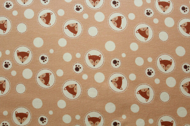 Baumwolljersey Fuchs