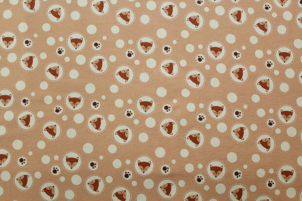 Baumwolljersey Fuchs