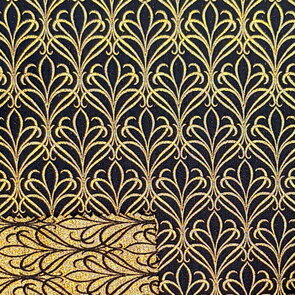  Jacquard Blumen Ornamente