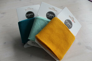 Poppy Strickbündchen uni