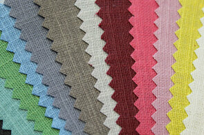 Gewachster Leinenstoff uni