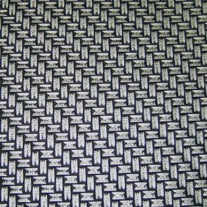 Lederimitat Musterung silber