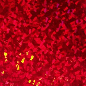 Folie Glitzer rot