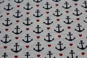 Baumwolljersey Anker