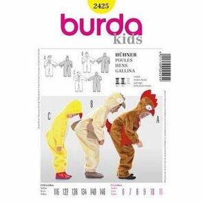 Burda Schnittmuster, Kinder Hühner