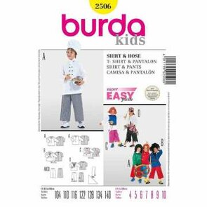 Burda Schnittmuster, Shirt und Hose