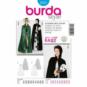 Burda Schnittmuster, Venedig bei Nacht